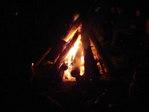 unser Lagerfeuer